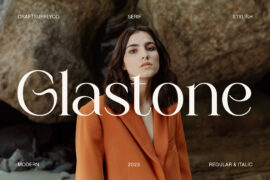 Glastone Demo Font