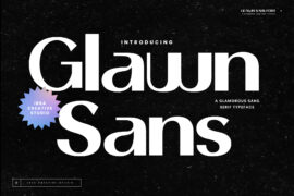 Glawn Sans Personal Use Font
