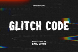 GlitchCodeDemo Font