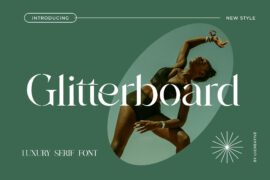 Glitterboard Font