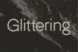 Glittering Font