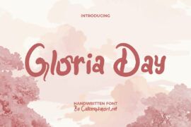 GloriaDayDemo Font