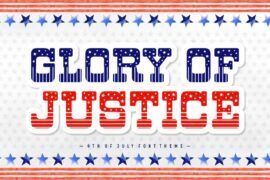 Glory of Justice Font