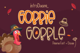 Gobbie Gobble Font