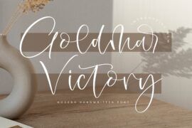 Goldmar Victory DEMO VERSION Font Family