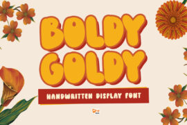 Goldy Boldy Font