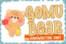 Gomu Bears Font
