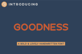 Goodness Font