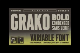 Grako Demo Font