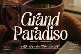Grand Paradiso Font Family