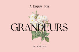 GRANDEURS Font