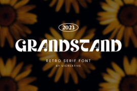 GRANDSTAND Font