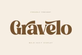 Gravelo DEMO VERSION Font Family