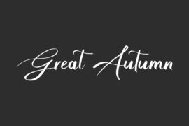 Great Autumn Demo Font