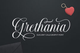 Grethania Script Font