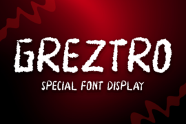 Greztro Font