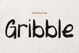Gribble Font