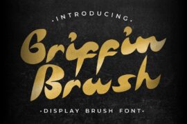 Griffin Brush Font