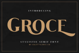 Groce Free Font