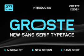 GROSTE Font