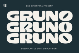 Gruno Trial Font Family