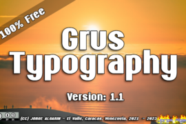 Grus Font Family