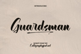 Guardsman Demo Font