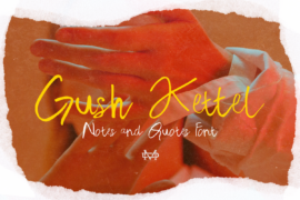 Gush Kettel Demo Font
