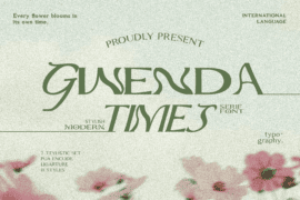 Gwenda Times Demo Font