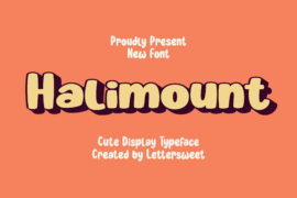 Halimount Font