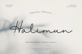 Halimun Font