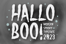 Hallo Boo Font