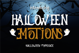 Halloween Emotions Demo Font