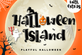 Halloween Island – Personal use Font