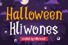 Halloween Kliwones Font