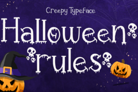 Halloween Rules Font