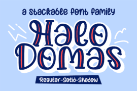 Halo Domas Font Family