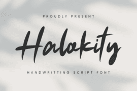 Halokity Font