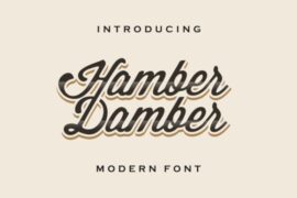 Hamber Damber Font