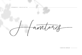 Hamtores Font