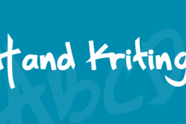 Hand Kriting Font