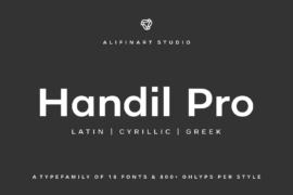 Handil Pro Font