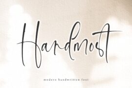 Handmost Font