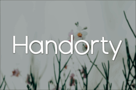 Handorty Font