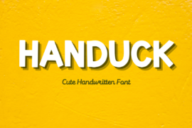 HANDUCK Font
