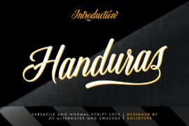 Handuras Script Font