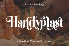 Handyplast Font