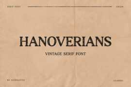 Hanoverians Font