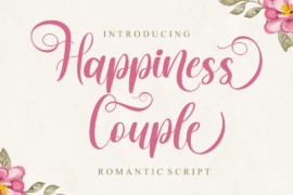 Happiness Couple Font