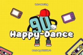 Happy-Dance Font